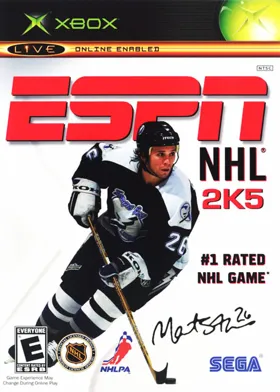 ESPN NHL 2K5 (USA) box cover front